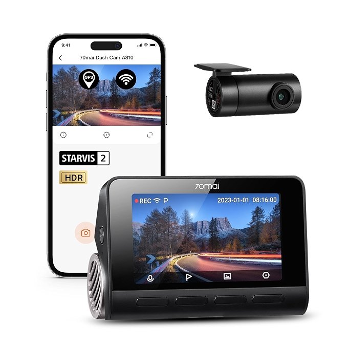 70mai A810 Dash Cam (dash cams)