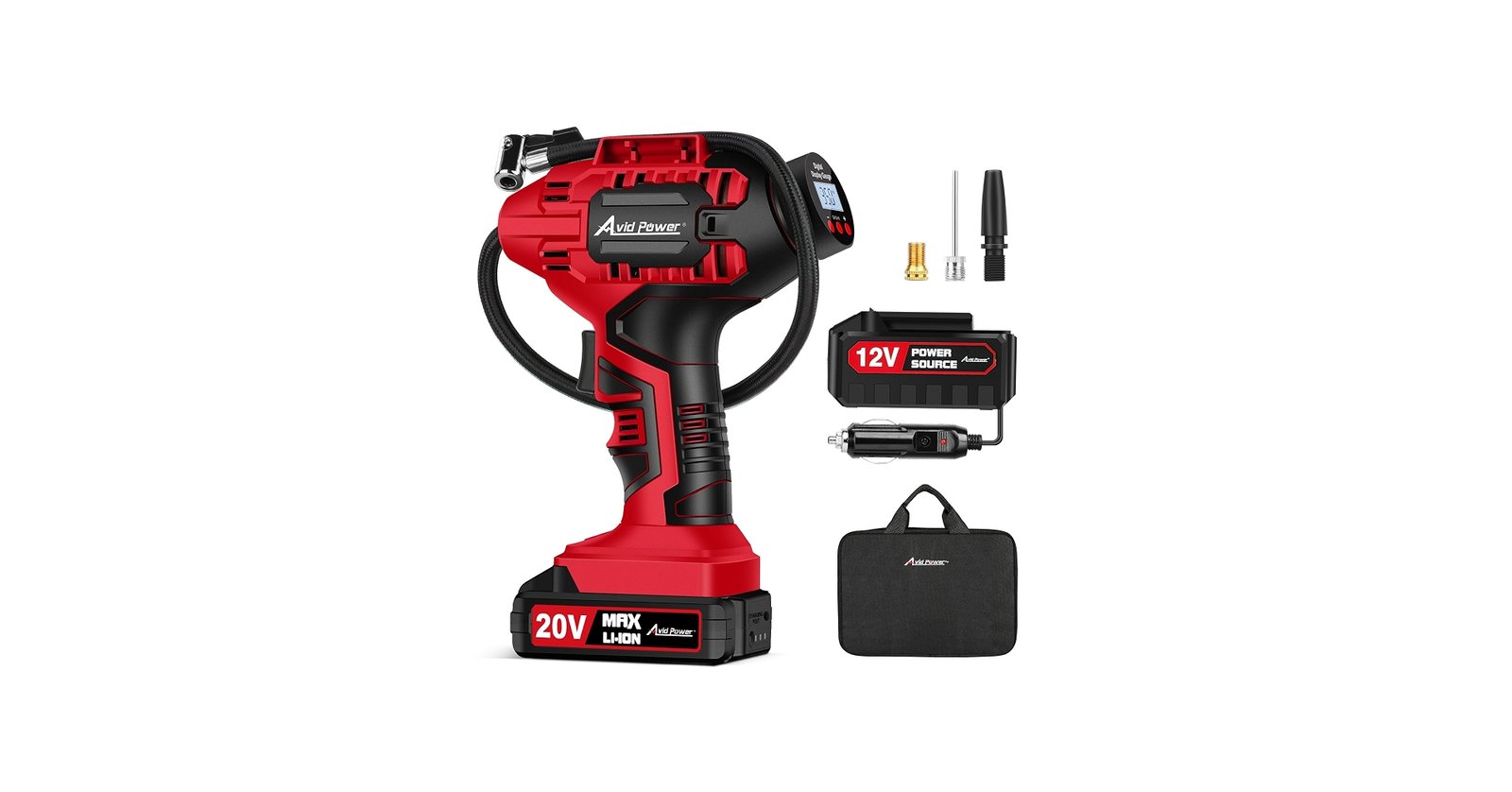 Avid Power 20V cordless tire inflator (tire inflators)