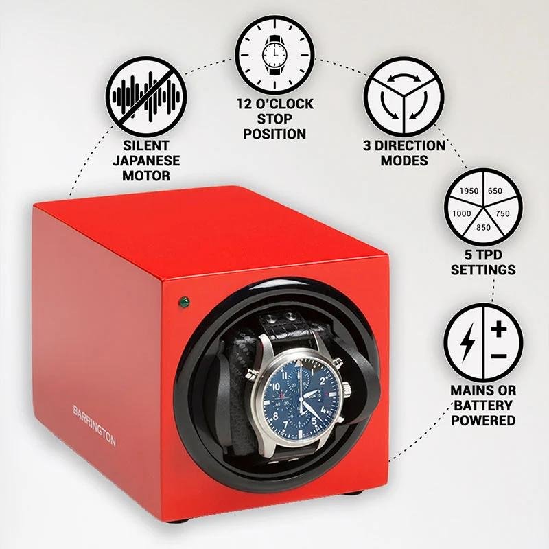 Barrington Single Watch Winder (watch winders)