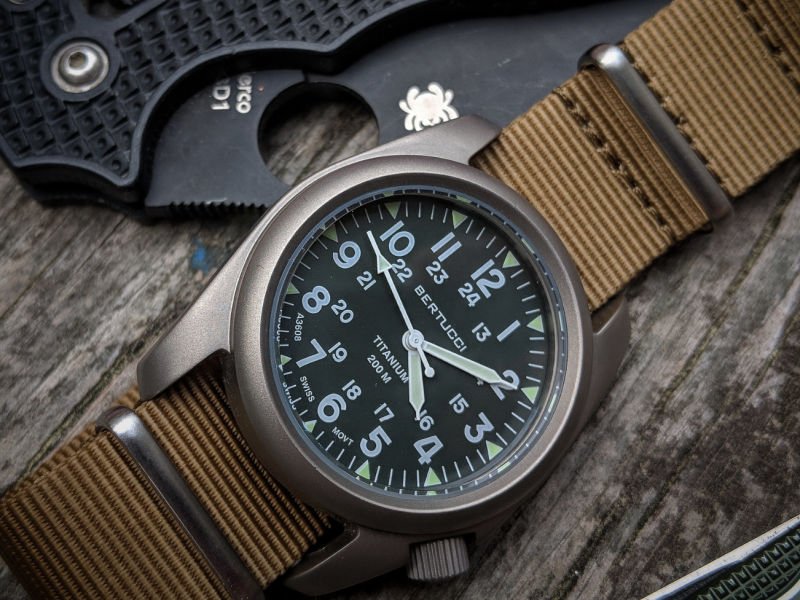 Bertucci A-2T Titanium field watch (field watches)