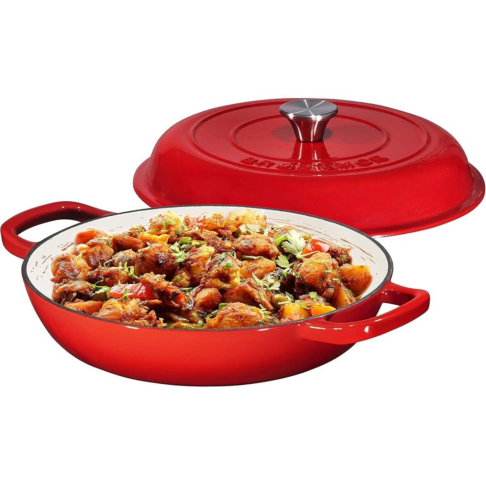 Bruntmor Enameled Cast Iron Dutch Oven (dutch ovens)