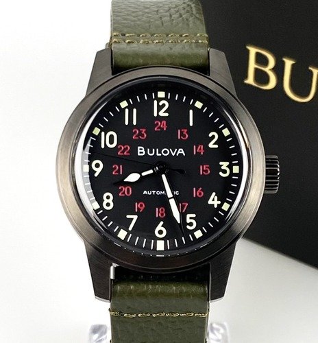 Bulova Hack 98A255 military heritage field watch (field watches)