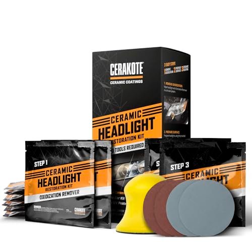 Cerakote Ceramic Headlight Restoration Kit (headlight restoration kits)