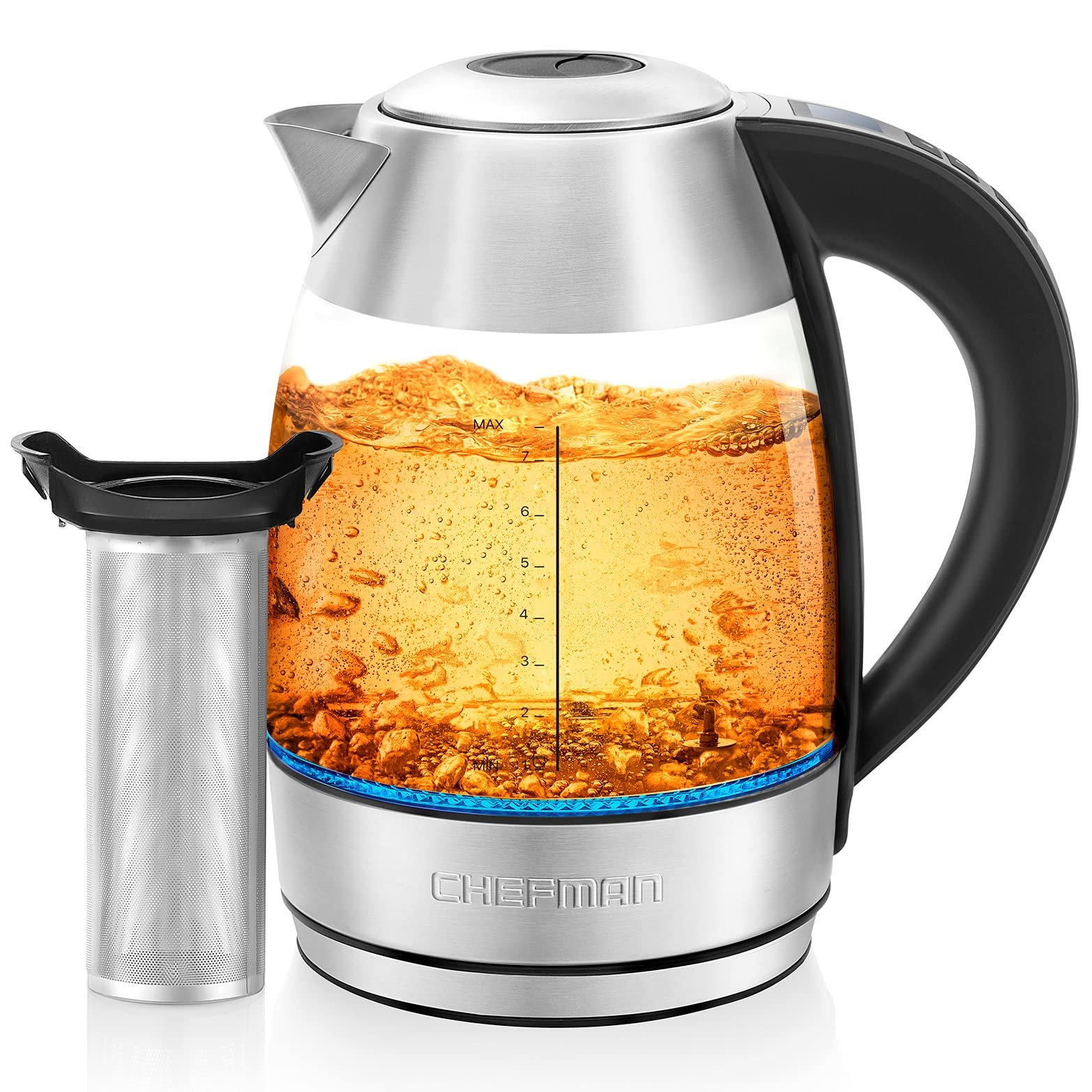 Chefman 1.8L Glass Electric Kettle (electric kettles)