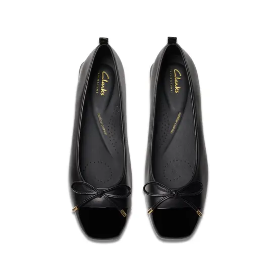 Clarks Pure Ballet Flat (womens flat shoes)