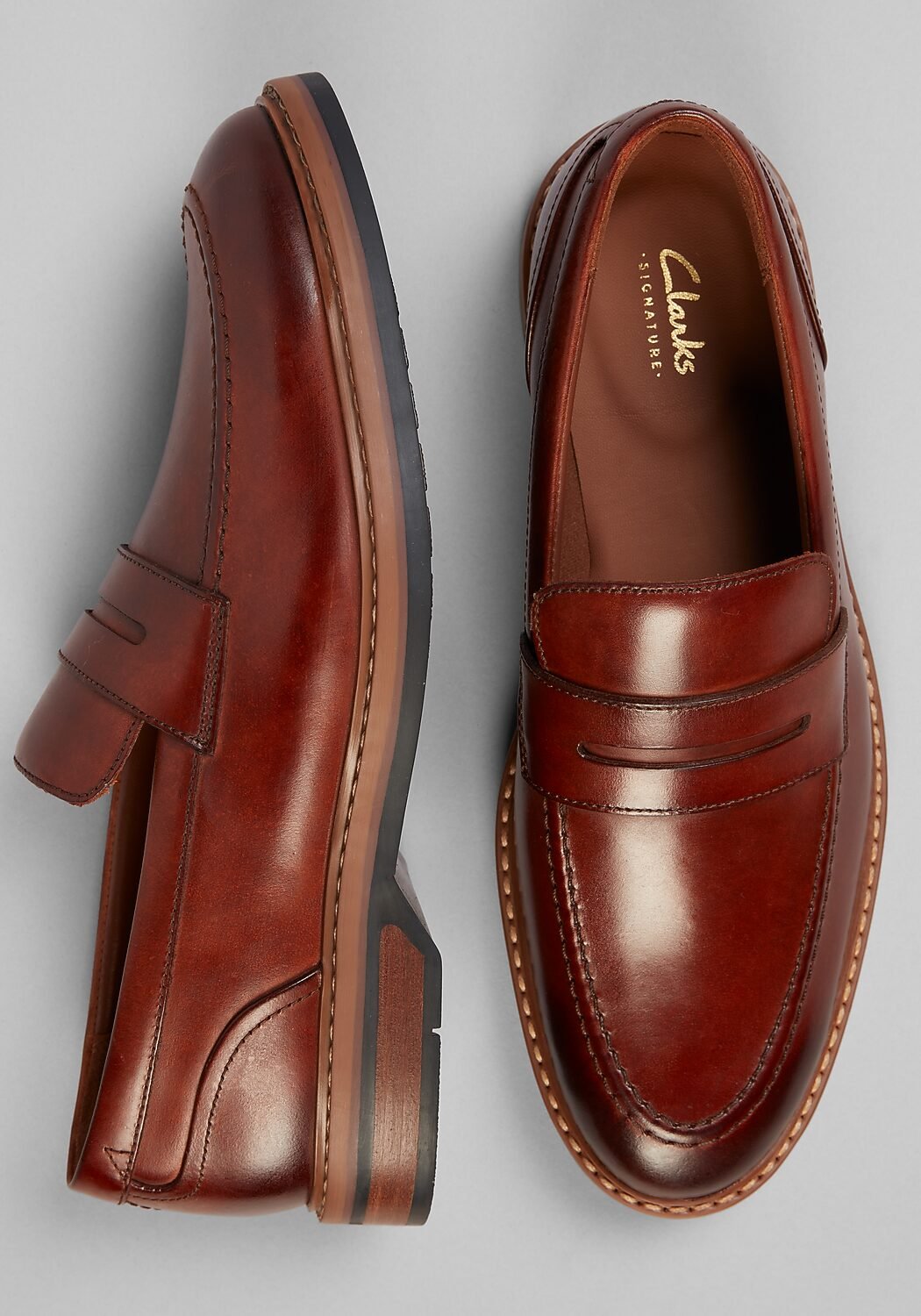 Clarks Tilden Way Penny Loafer (mens loafers)