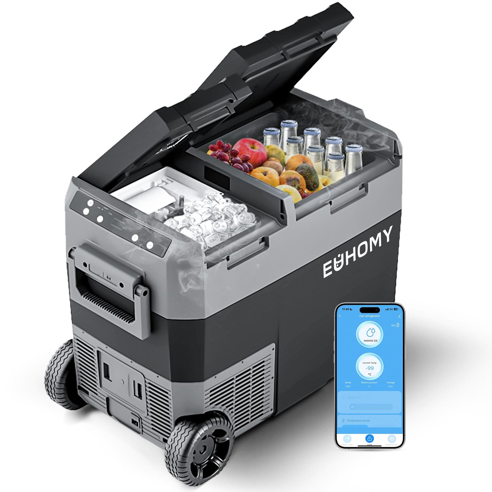 EUHOMY 12V Refrigerator (portable car fridges)