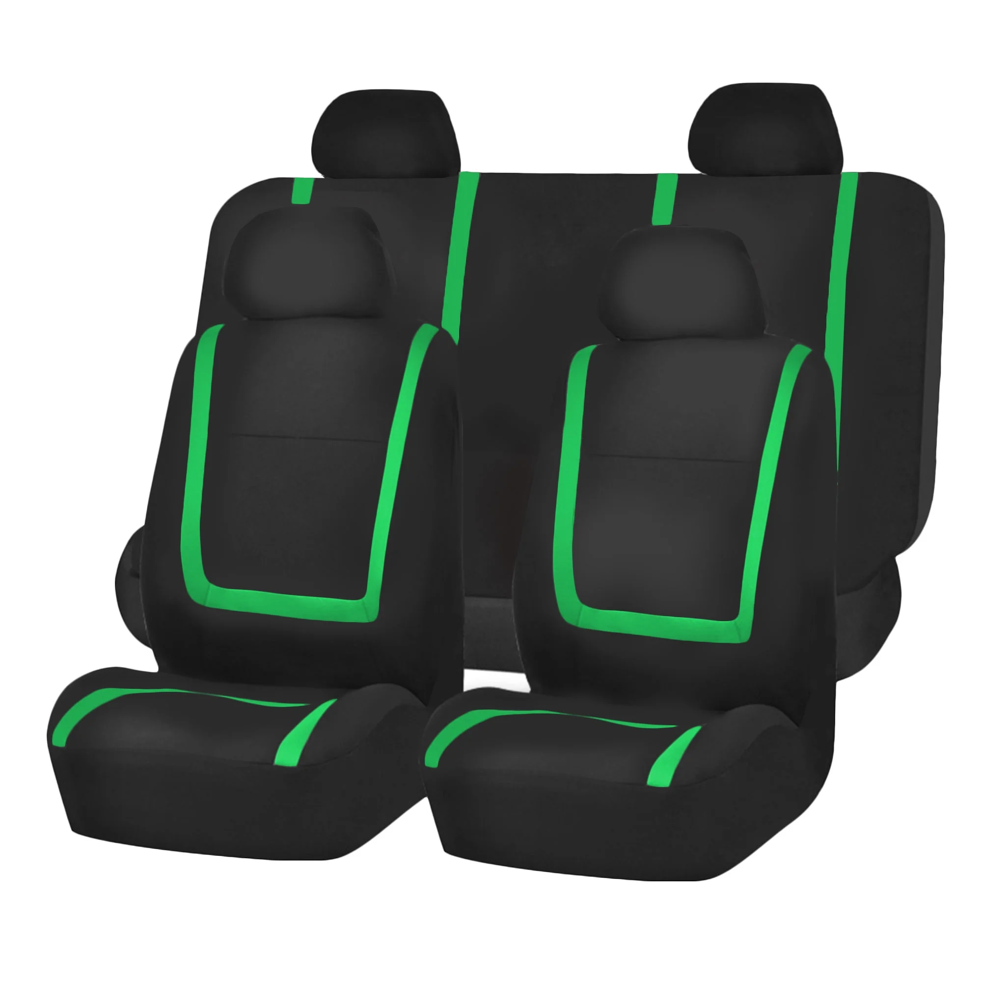 FH Group Full Set Cloth Car Seat Covers
