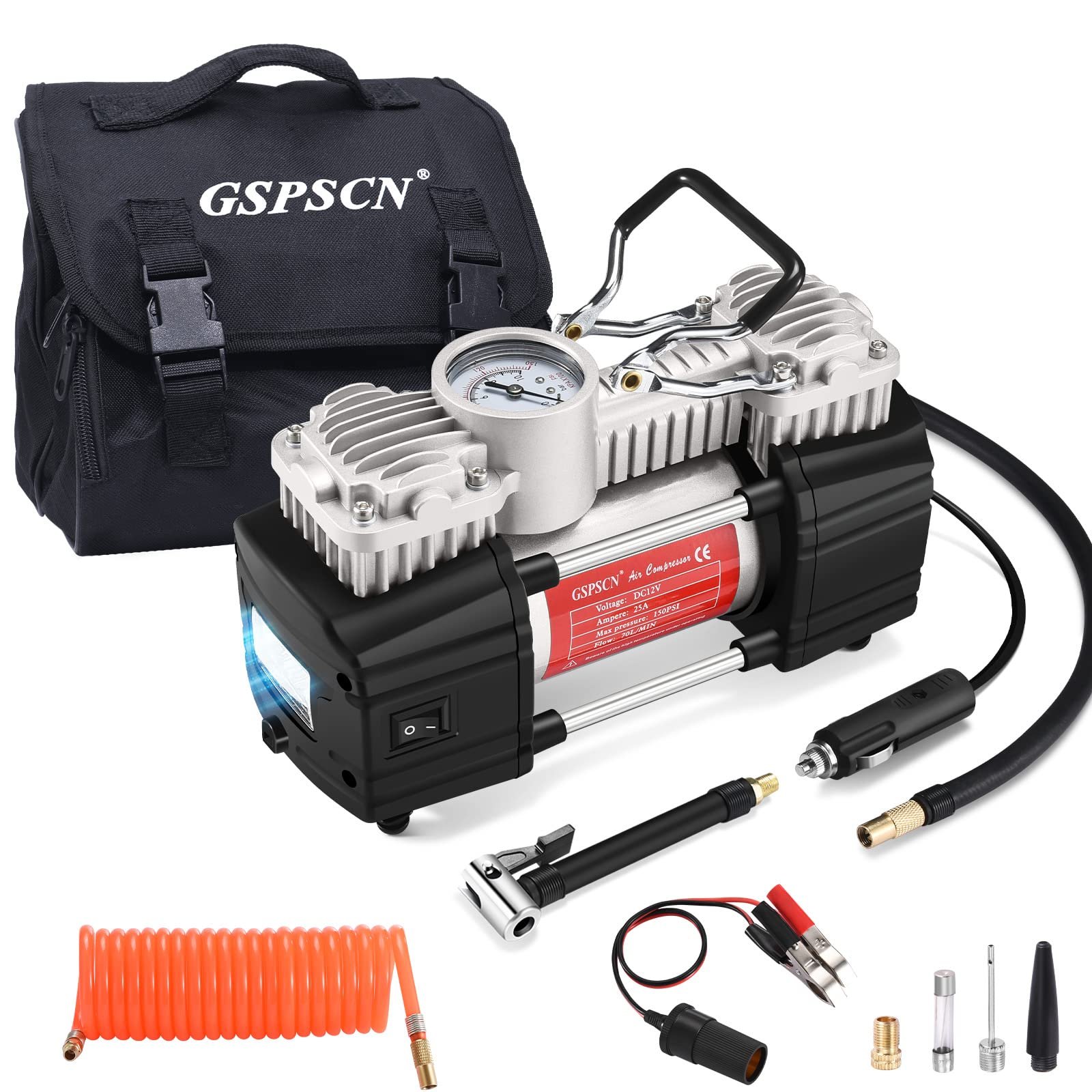 GSPSCN double cylinder tire inflator (tire inflators)