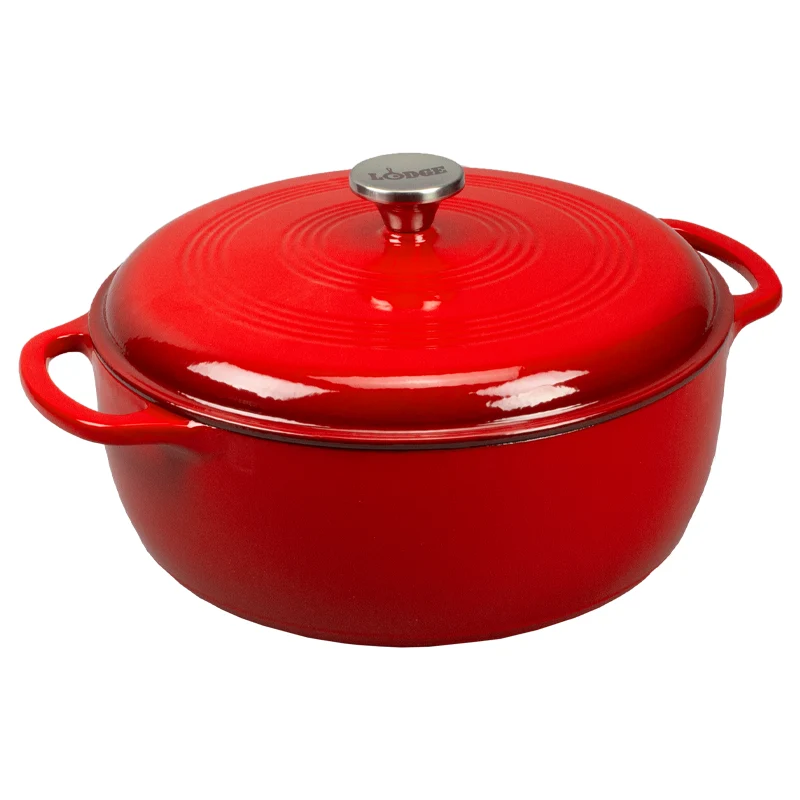 Lodge Enameled Cast Iron Dutch Oven (dutch ovens)