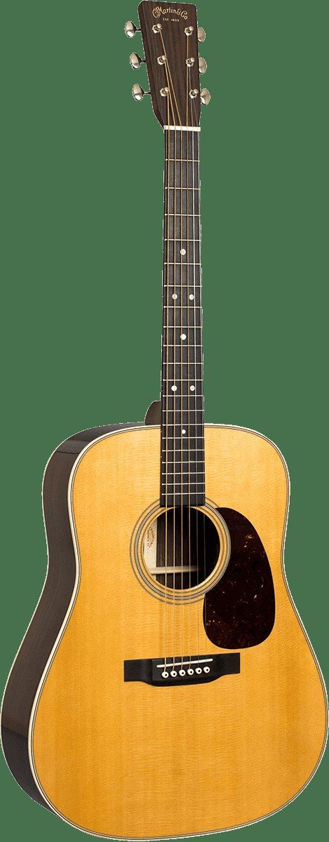 Martin D-28 dreadnought acoustic guitar (acoustic guitars)