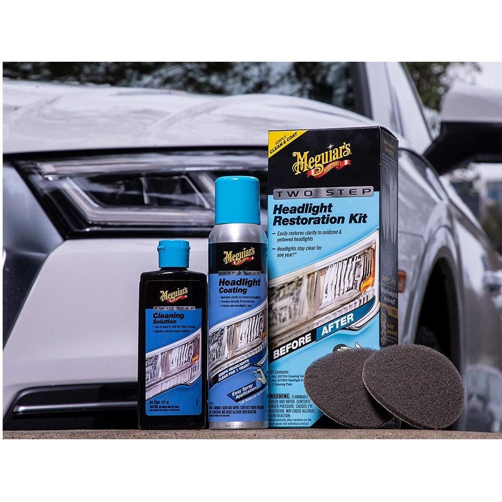 Meguiars Two Step Headlight Restoration Kit (headlight restoration kits)