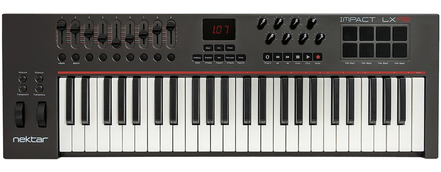 Nektar Impact LX49+ MIDI controller (midi keyboards)