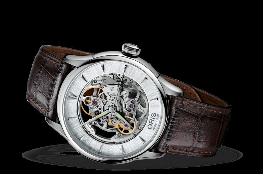 Oris Artelier Skeleton Automatic Watch (skeleton watches)