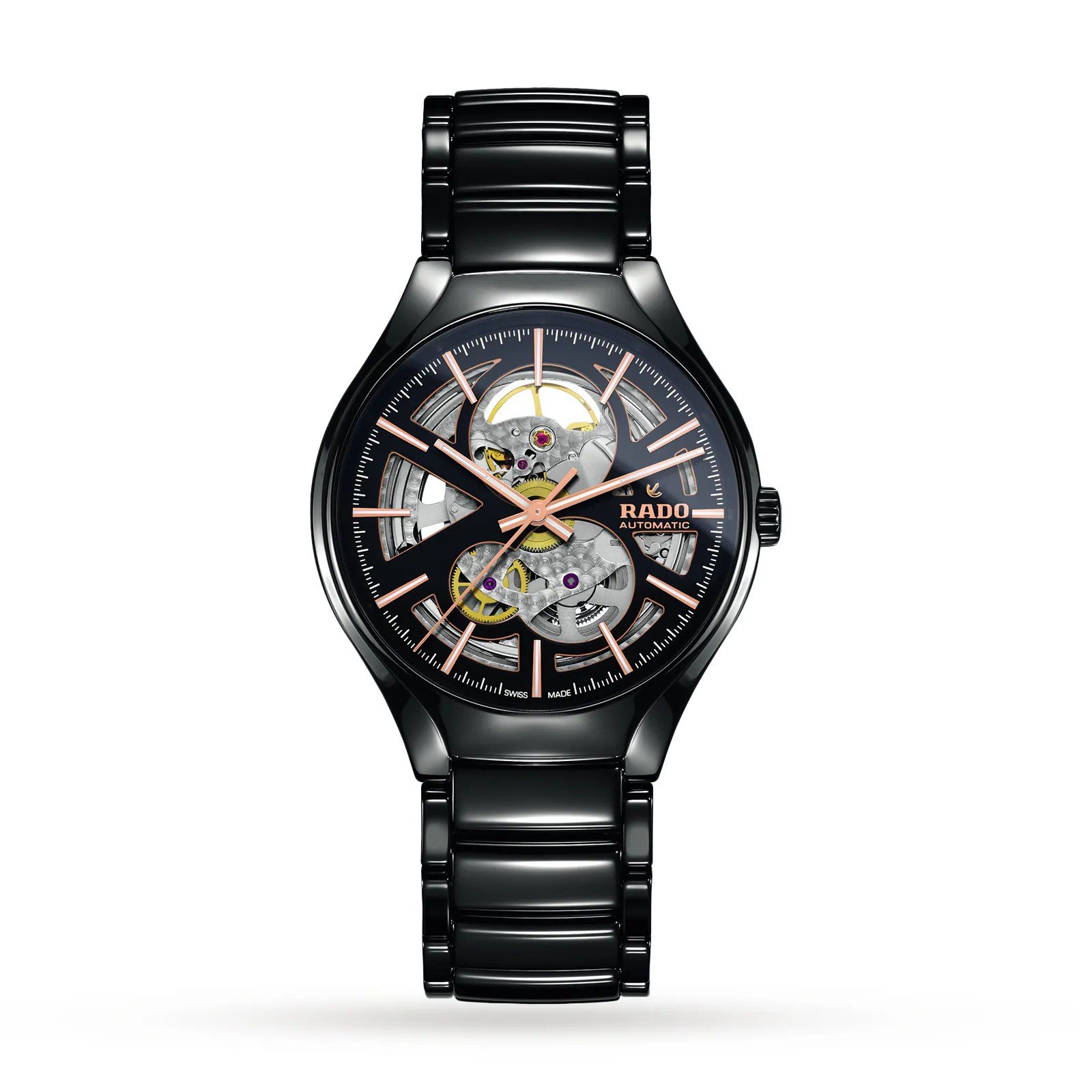 Rado True Skeleton Automatic Watch R27100162 (skeleton watches)