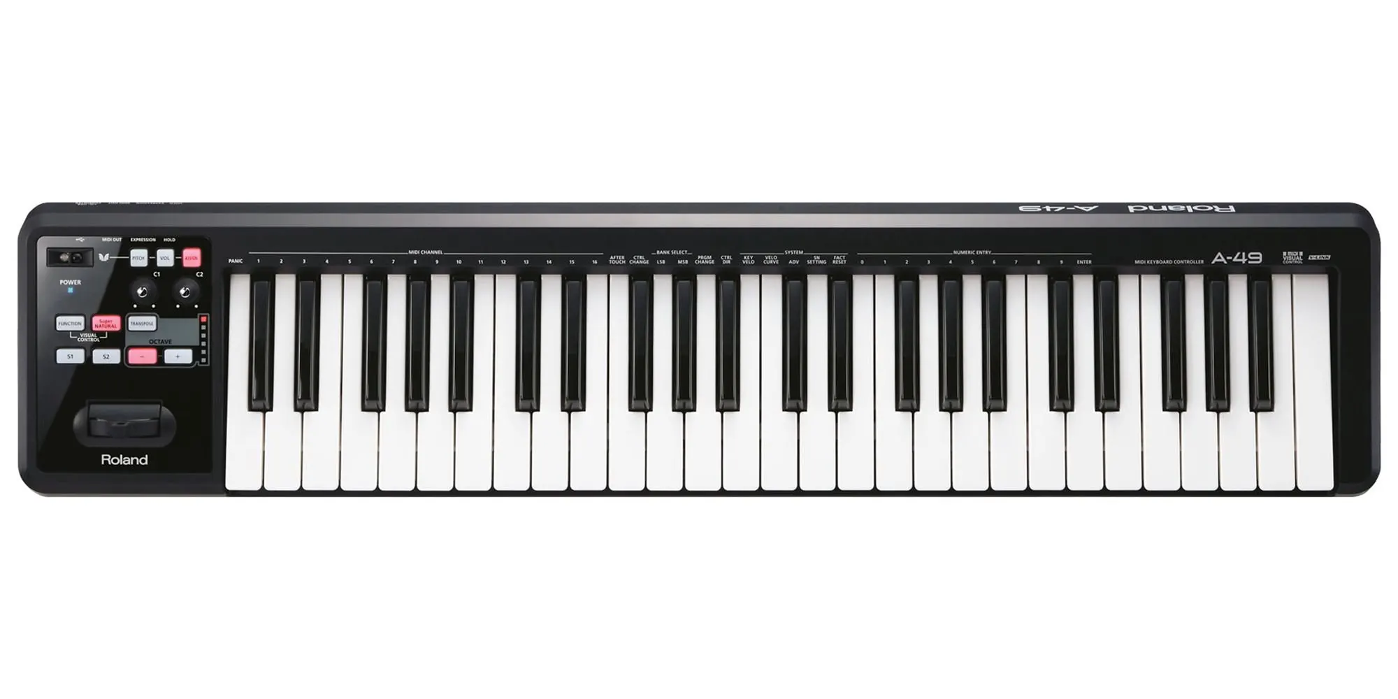 Roland A-49 MIDI keyboard controller (midi keyboards)