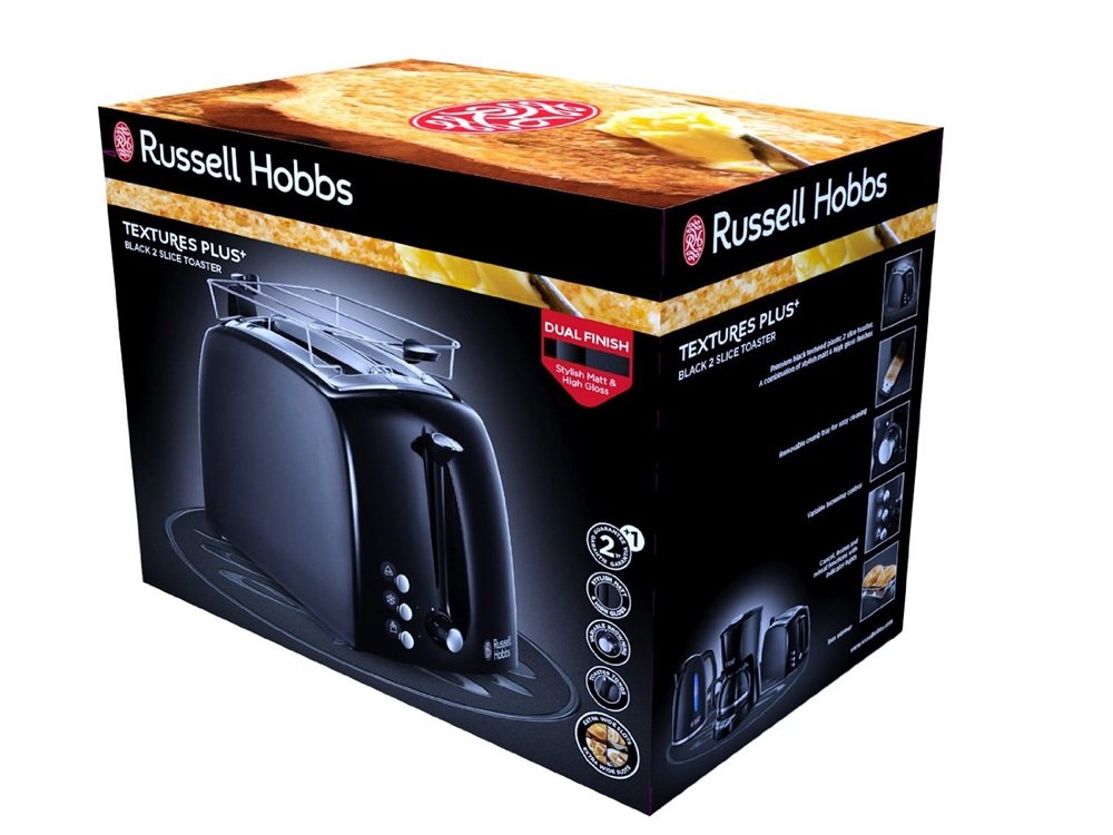 Russell Hobbs Textures two slice toaster (toasters)