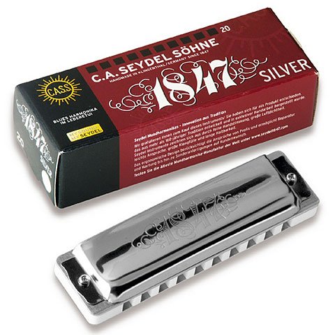 Seydel 1847 Silver Harmonica (harmonicas)