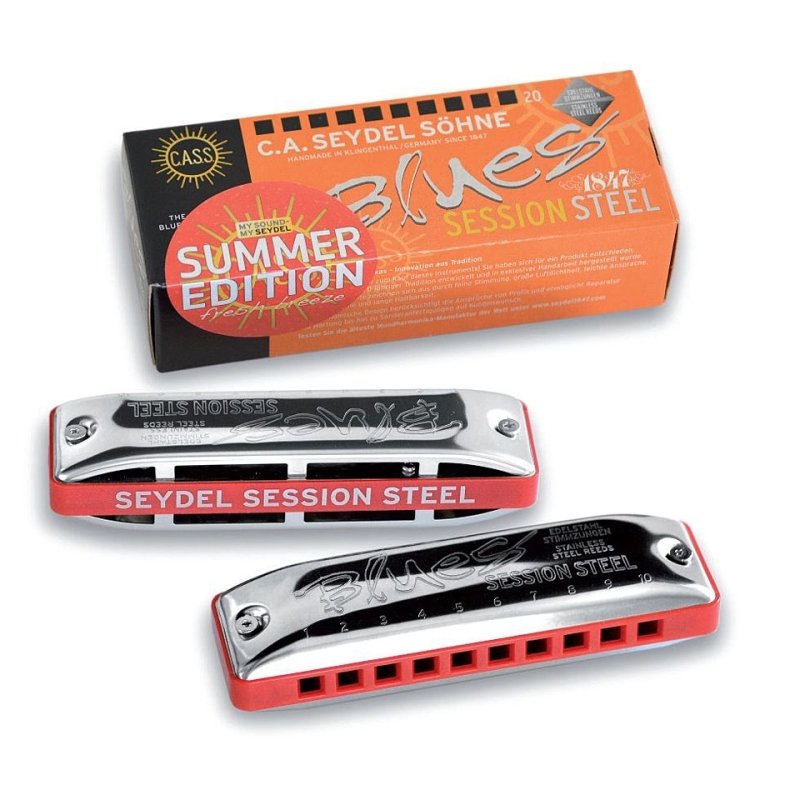 Seydel Session Steel Harmonica (harmonicas)