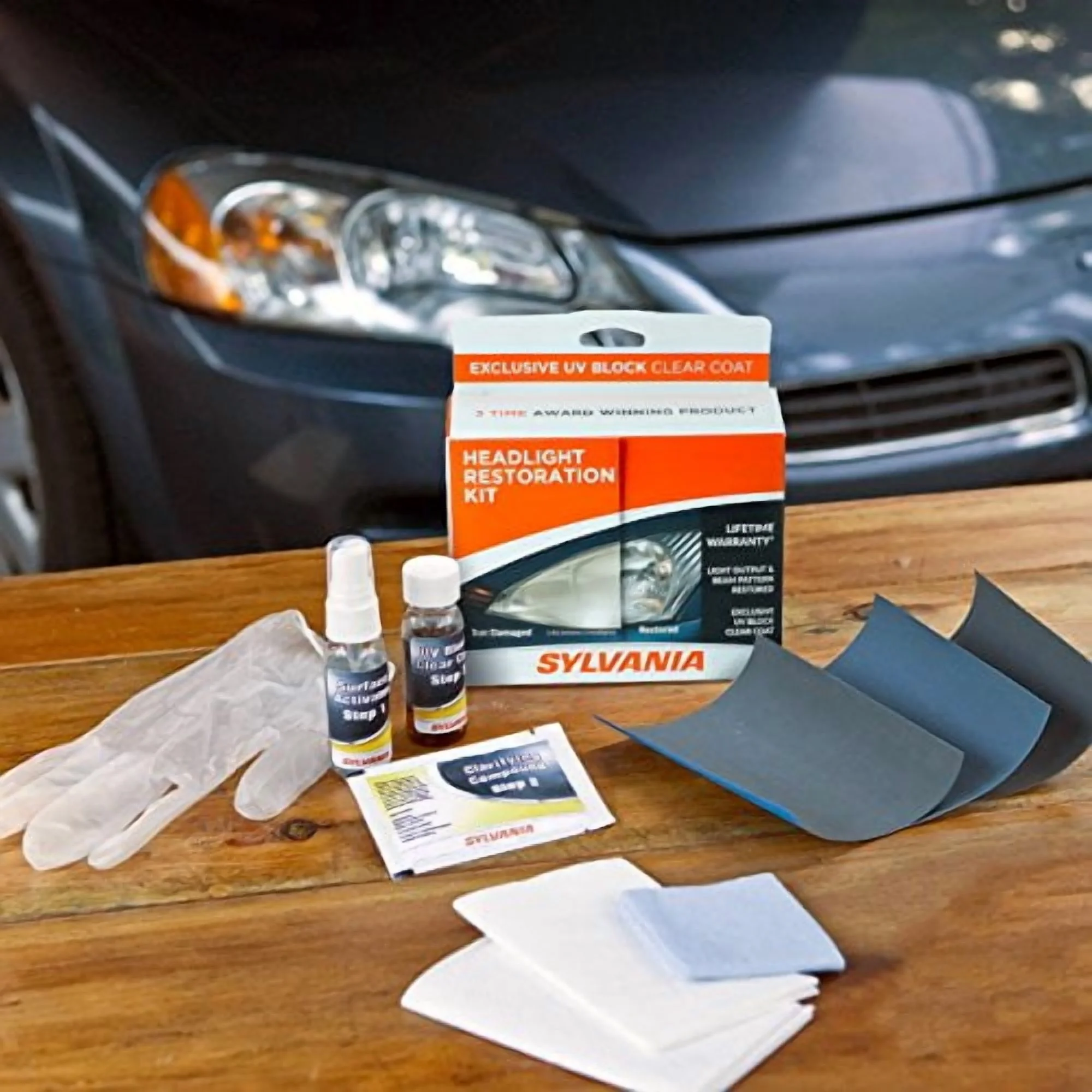 SYLVANIA Headlight Restoration Kit (headlight restoration kits)