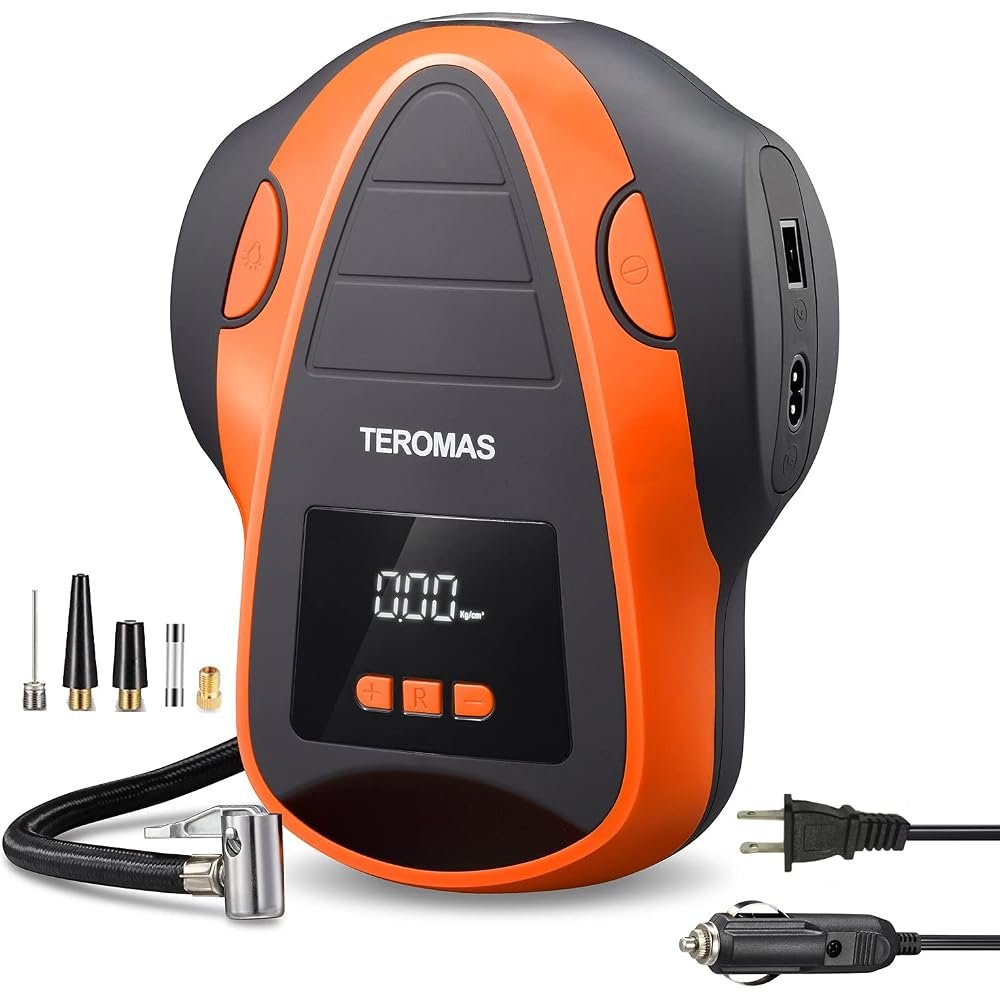 TEROMAS tire inflator portable air compressor (tire inflators)