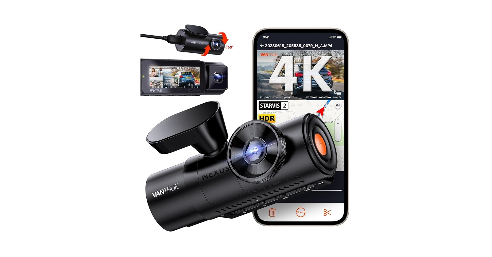 Vantrue N4 Pro Dash Cam (dash cams)