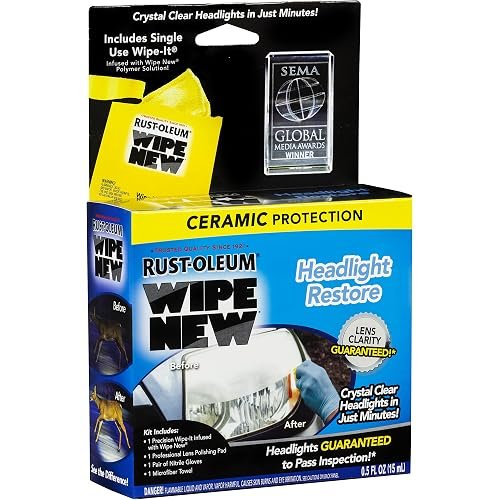 Wipe New Headlight Restore (headlight restoration kits)